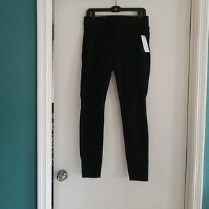 Apt 9 Pull-on Slimming, Bkack Denim Pants